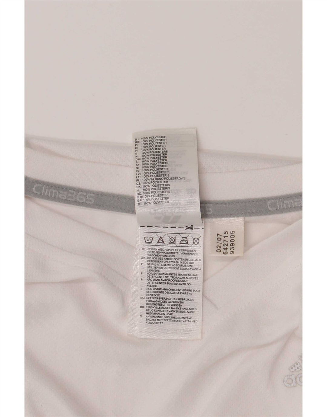 Adidas Womens Clima 365 Vest Top UK 12 Medium White Polyester