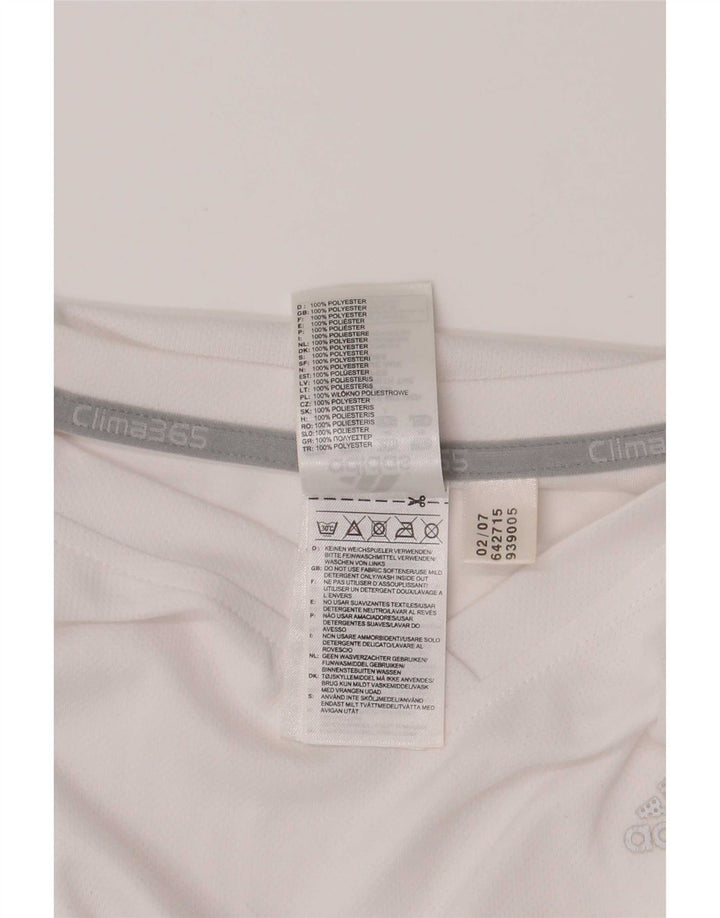Adidas Womens Clima 365 Vest Top UK 12 Medium White Polyester