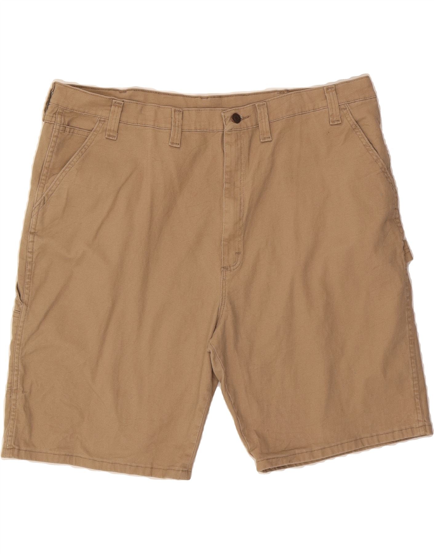 WRANGLER Mens Cargo Shorts W46 3XL Grey Cotton Vintage Second