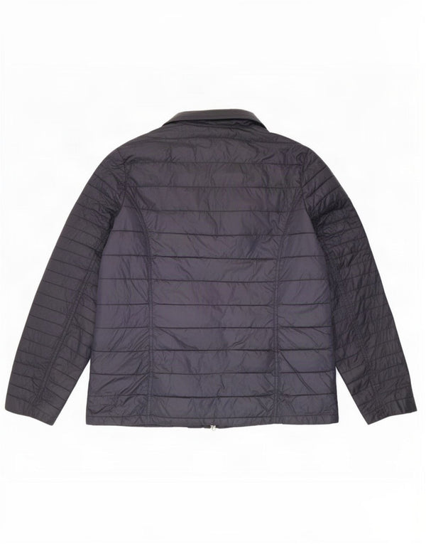 Barbour Womens Padded Jacket UK 16 Large Navy Blue