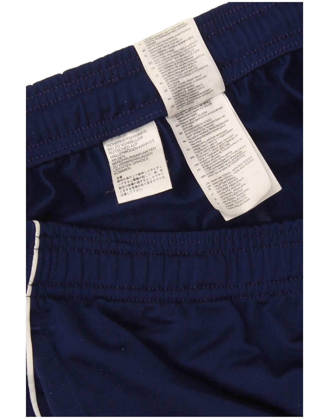Adidas Mens Tracksuit Trousers Joggers XL Navy Blue Polyester