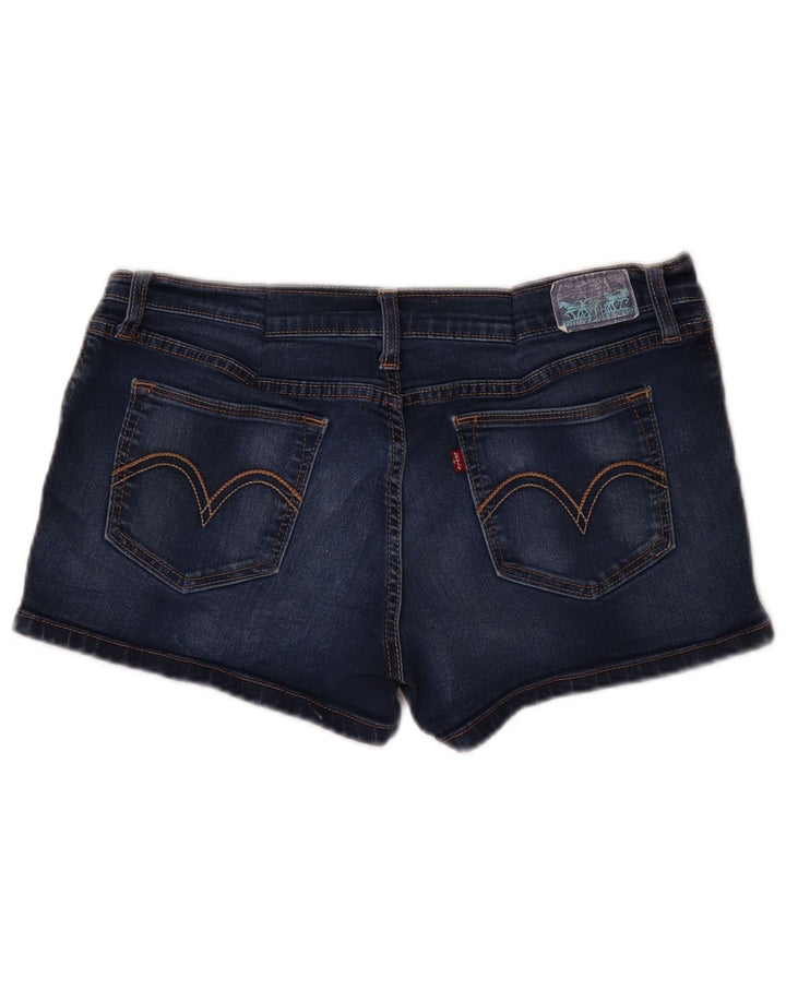 Levi's Womens Denim Shorts W32 Large Blue