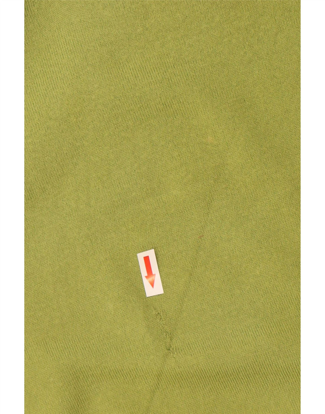 Hackett Mens V-Neck Jumper Sweater Medium Green Merino Wool