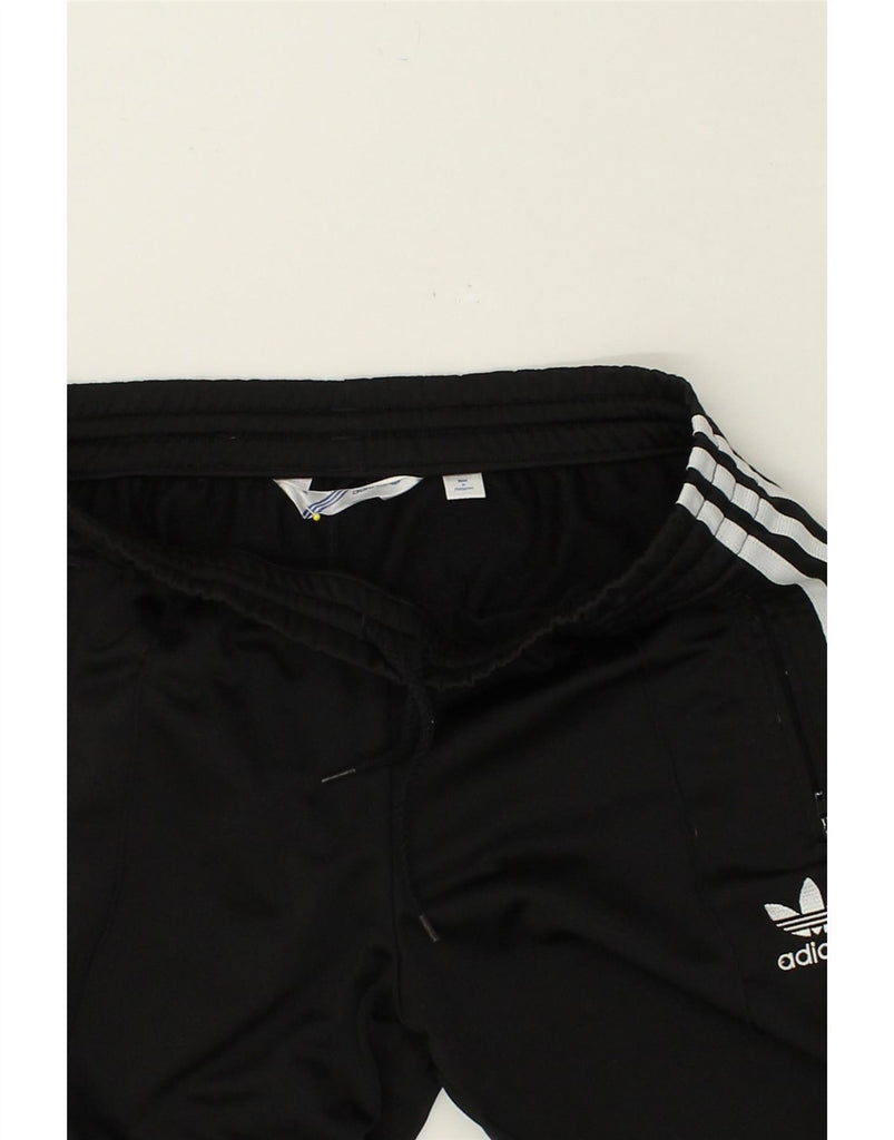 ADIDAS Womens Tracksuit Trousers EU 36 Small Black Polyester Vintage Adidas and Second-Hand Adidas from Messina Hembry 