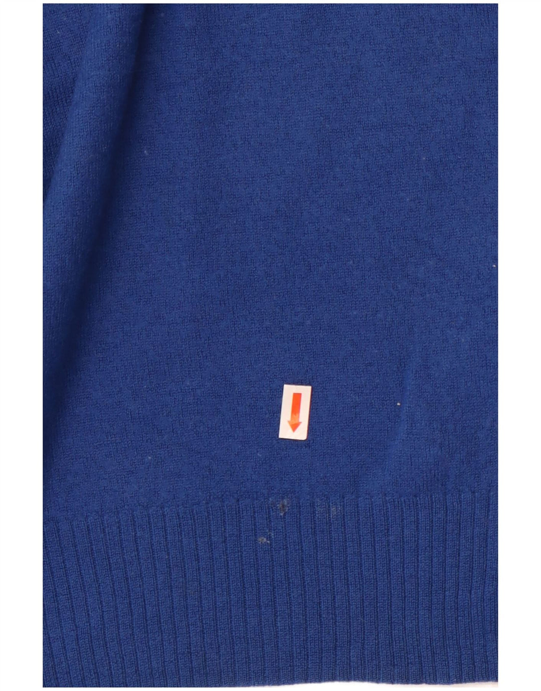 Marks & Spencer Womens Autograph V-Neck Jumper Sweater UK 16 Large Blue