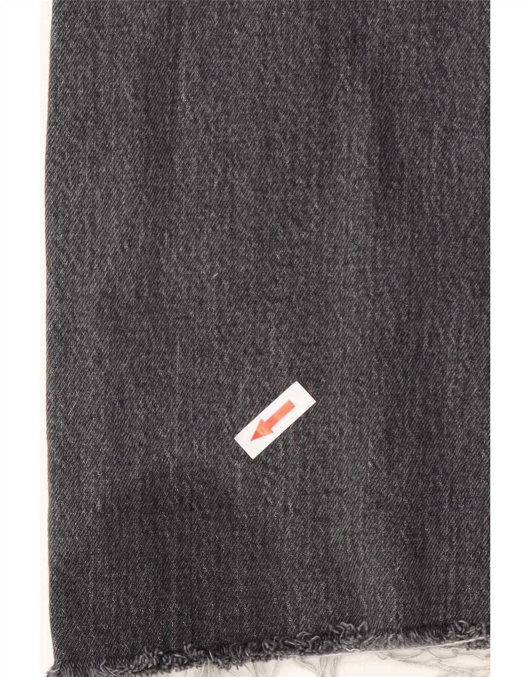 Levi's Womens Wedgie Straight Jeans W31 L26 Grey Cotton