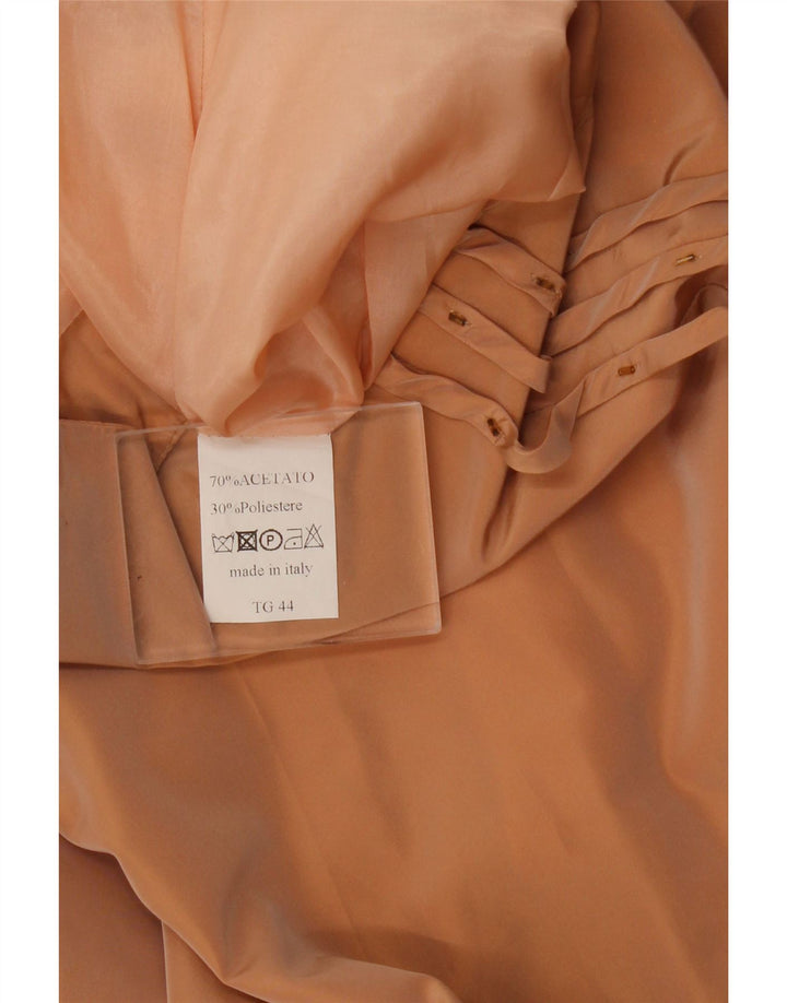 Vintage Womens 2 Piece Skirt Set IT 44 Medium W28  Beige Acetate