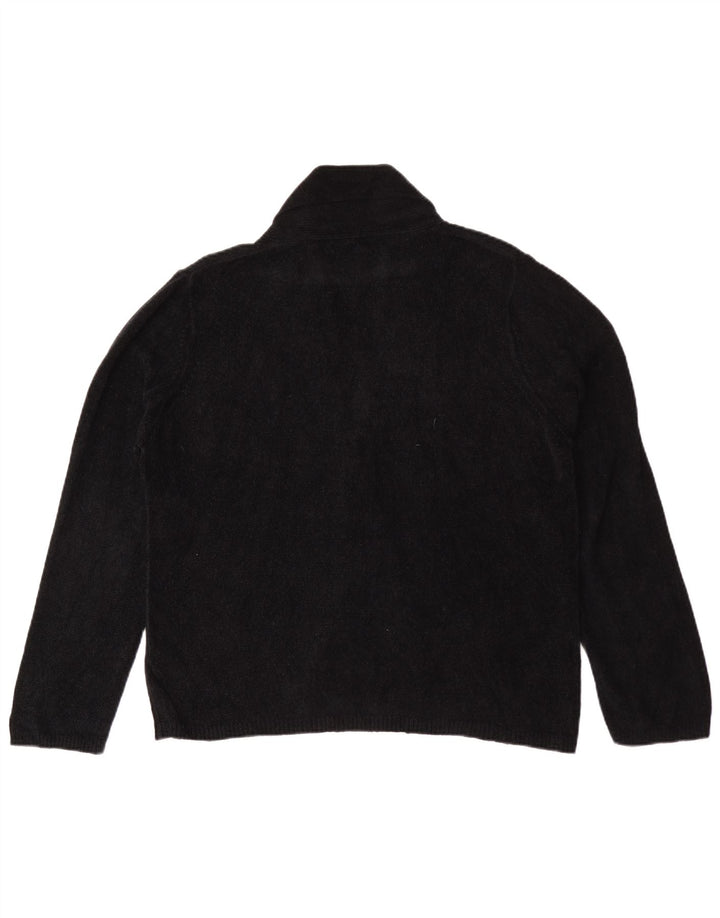 Marks & Spencer Womens Cardigan Sweater UK 18 XL Black Viscose