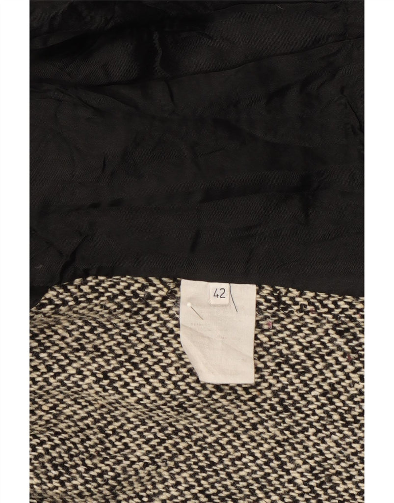 C.P. COMPANY Womens Overcoat IT 42 Medium Grey Flecked Vintage C.P. Company and Second-Hand C.P. Company from Messina Hembry 