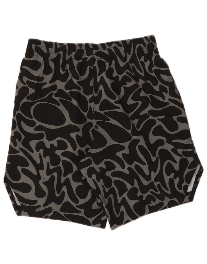 Reebok Mens Sport Shorts XS  Black Camouflage Polyester
