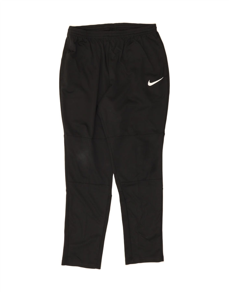NIKE Mens Dri Fit Tracksuit Trousers Large Black Polyester Vintage Nike and Second-Hand Nike from Messina Hembry 
