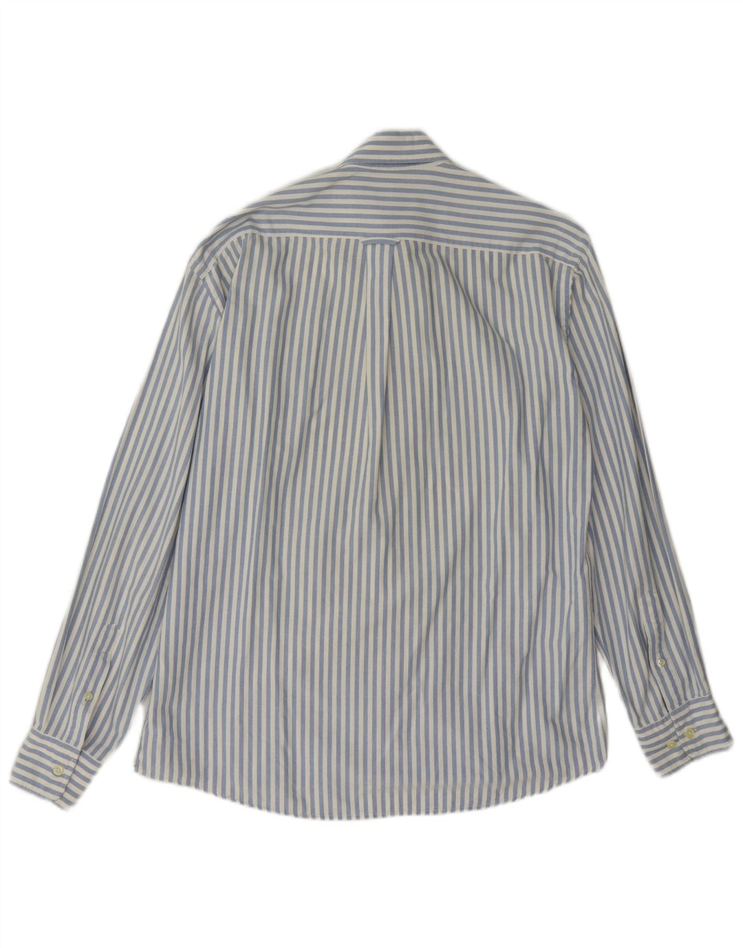 Gant Mens Regular Fit Shirt Medium Blue Pinstripe Cotton