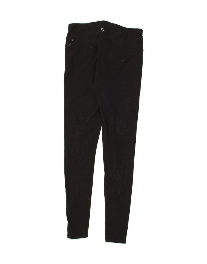 ATHLETA Womens Leggings UK 8 Small  Black Nylon Vintage Athleta and Second-Hand Athleta from Messina Hembry 