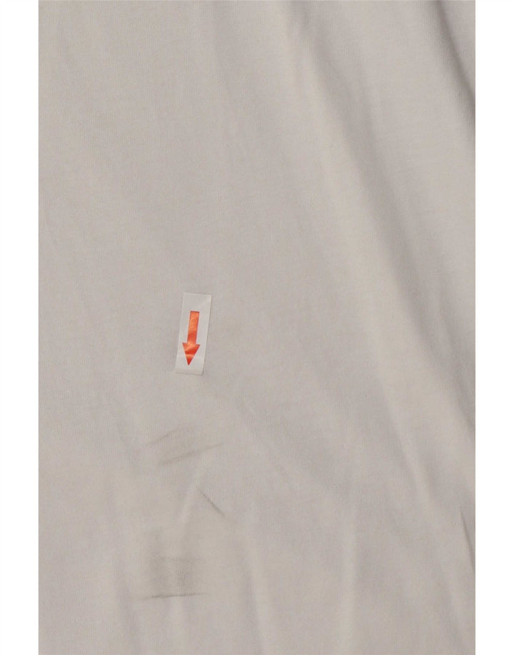 Jack & Jones Mens Regular Fit Top Long Sleeve Large White Colourblock
