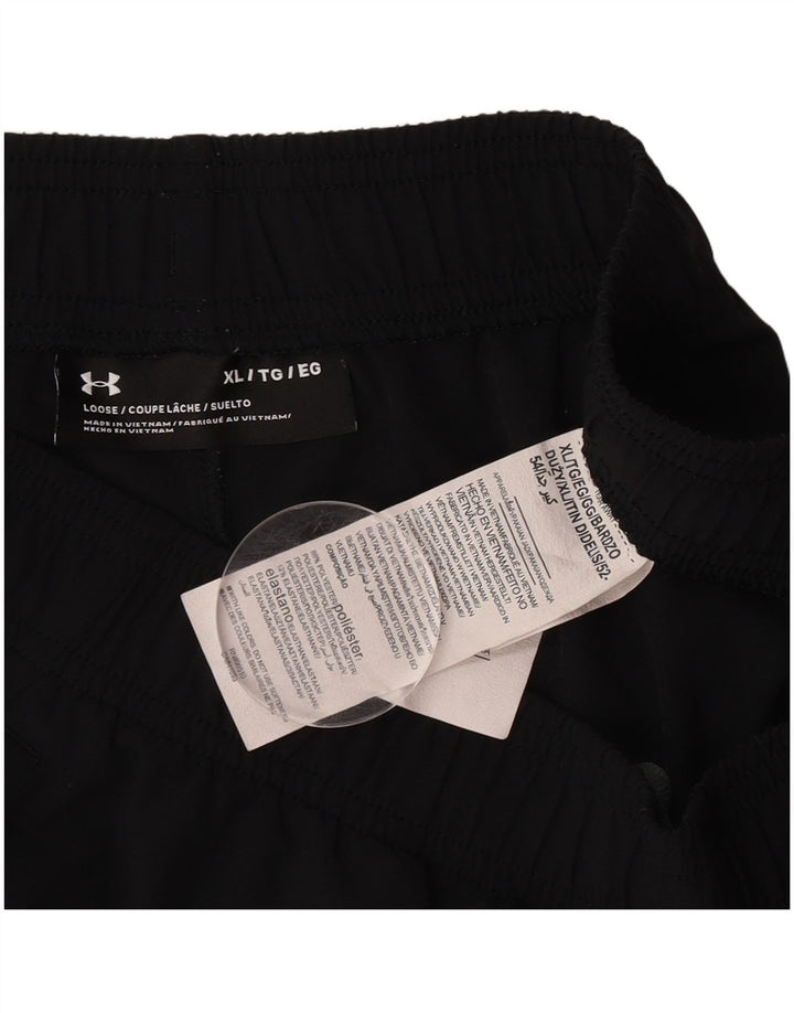 Under Armour Mens Sport Shorts XL Black Colourblock Polyester