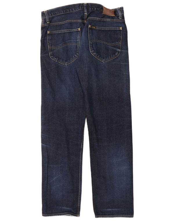 Lee Mens Straight Jeans W32 L30 Blue