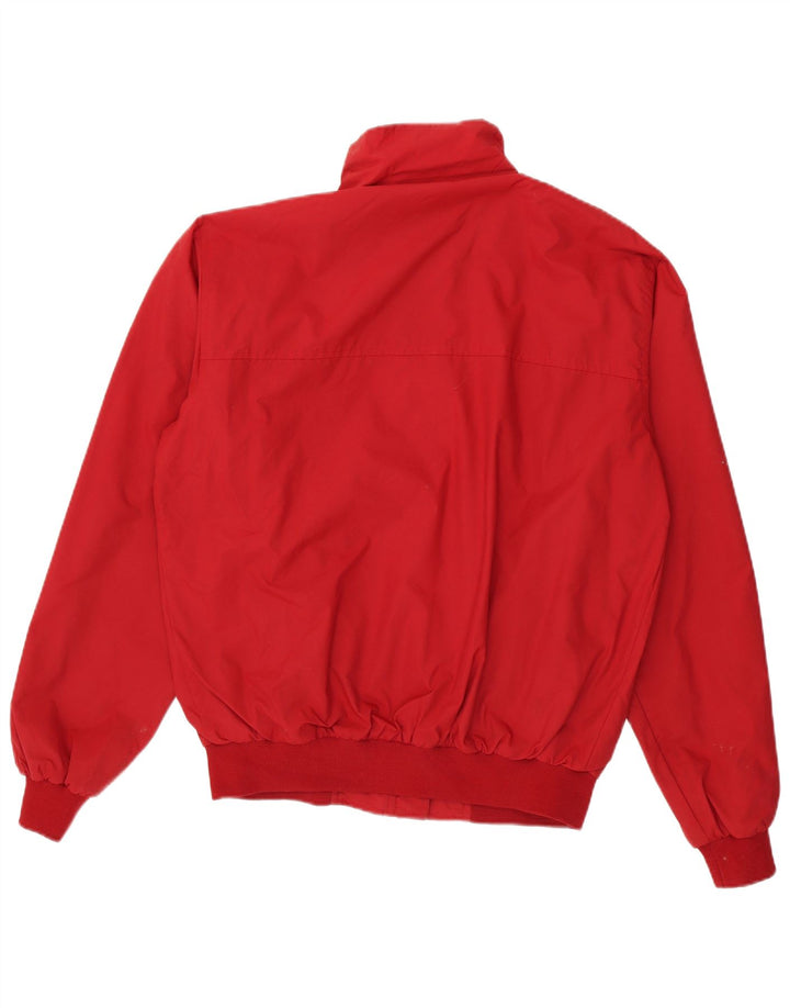 North Sails Mens Bomber Jacket UK 42 XL Red Nylon