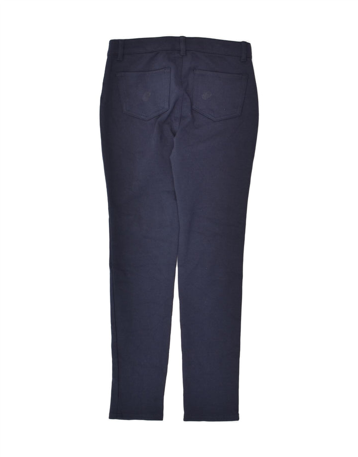 GAP Girls Slim Casual Trousers 7-8 Years W24 L24 Navy Blue Cotton | Vintage Gap | Thrift | Second-Hand Gap | Used Clothing | Messina Hembry 