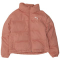 Puma Womens Padded Jacket UK 14 Medium Pink Polyester