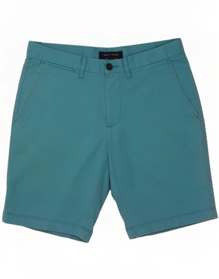 Tommy Hilfiger Mens Chino Shorts Medium W32 Blue