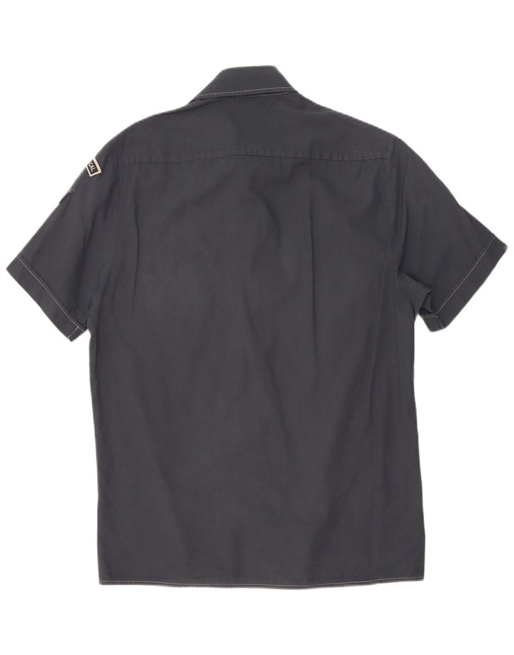 Levi's Mens Short Sleeve Shirt Medium Grey