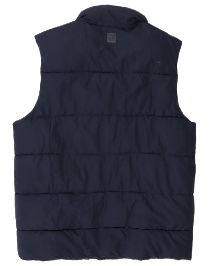 Gap Boys Regular Fit Padded Gilet 13-14 Years 2XL Navy Blue Polyester