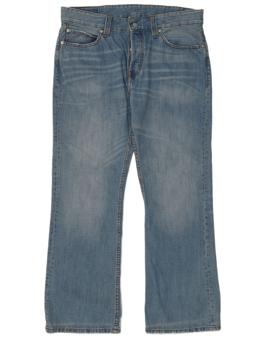 Levi's Mens 512 Slim Tapered Jeans W38 L32 Blue Cotton