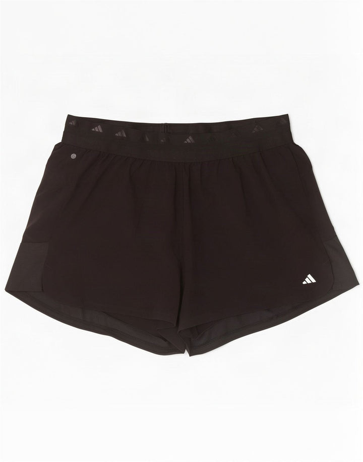 Adidas Mens Aeroready Graphic Sport Shorts 2XL Black Polyester