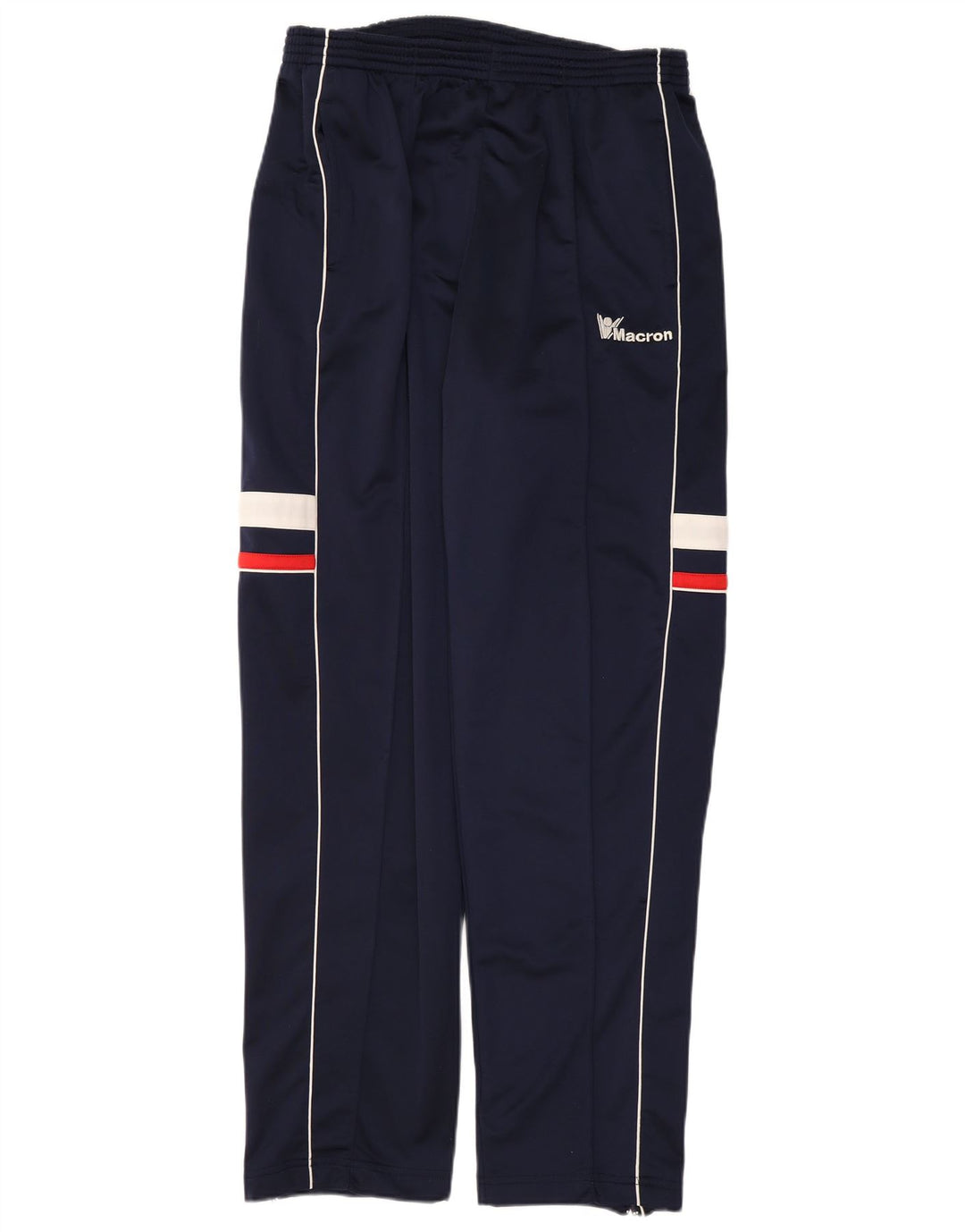 MACRON Mens Tracksuit Trousers XL Navy Blue Polyester