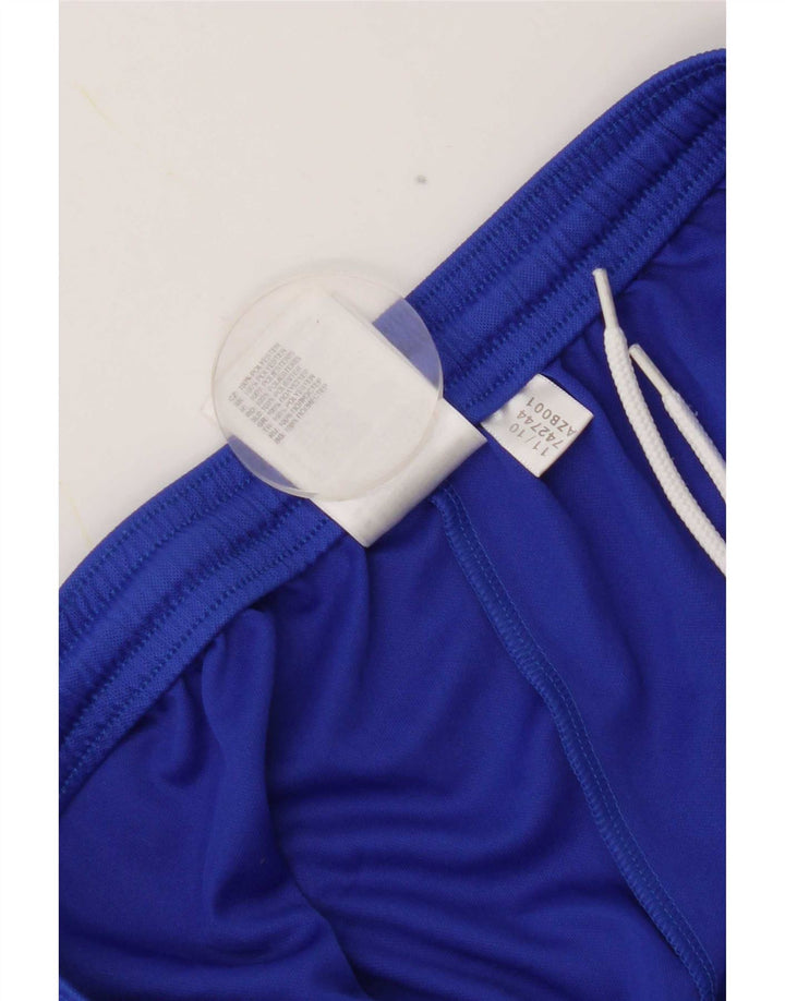 Adidas Mens Climalite Sport Shorts Large Blue Polyester