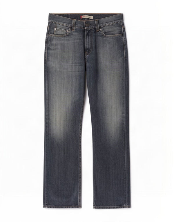 Levi's Mens 506 Standard Fit Straight Jeans W36 L30 Blue Cotton