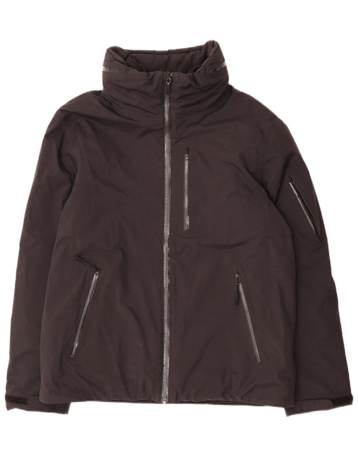 Slam Mens Windbreaker Jacket UK 38 Medium Black Nylon