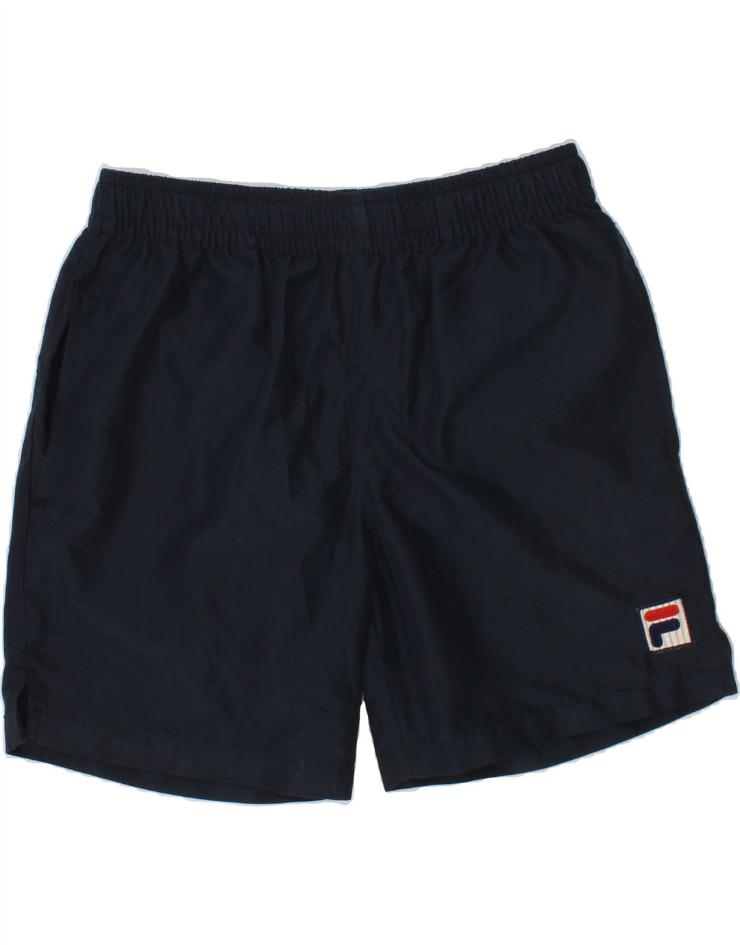 FILA Boys Sport Shorts 7-8 Years Navy Blue Polyester Vintage Fila and Second-Hand Fila from Messina Hembry 