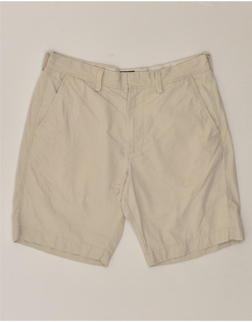 J. CREW Mens Gramercy Chino Shorts W31 Medium Grey Cotton | Vintage J. Crew | Thrift | Second-Hand J. Crew | Used Clothing | Messina Hembry 