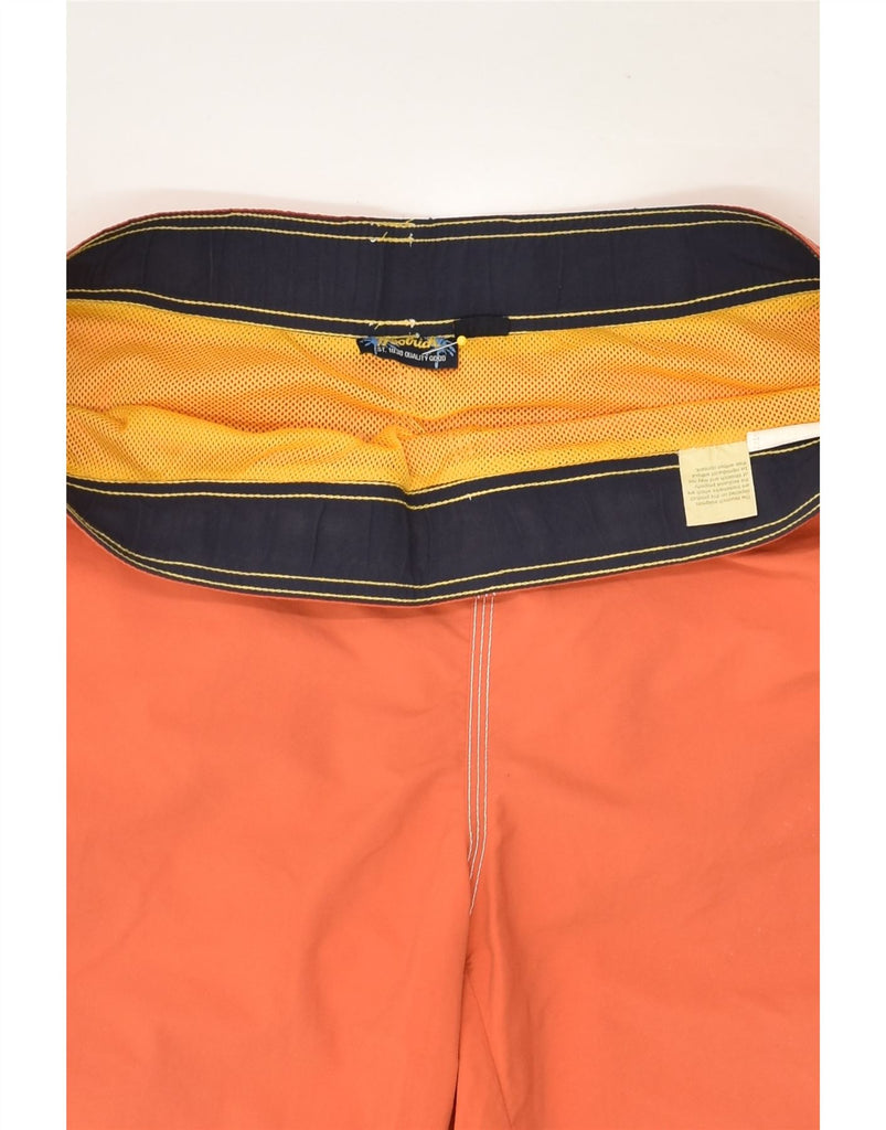 WOOLRICH Mens Sport Shorts Large Orange Nylon | Vintage Woolrich | Thrift | Second-Hand Woolrich | Used Clothing | Messina Hembry 