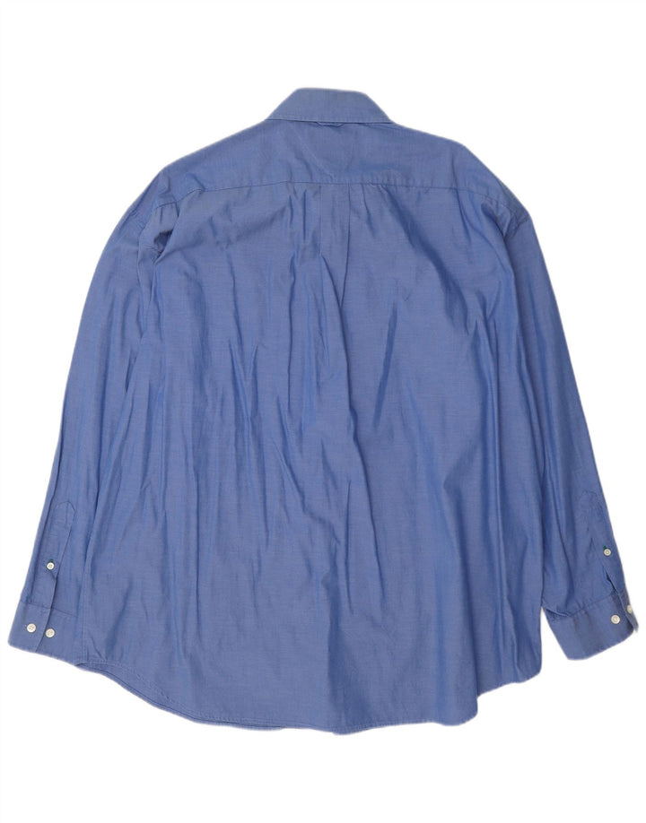 Tommy Hilfiger Mens Shirt 2XL Blue Cotton