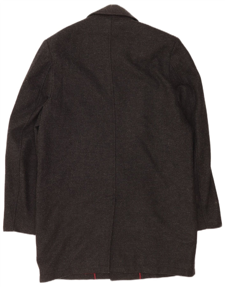 Pierre Cardin Mens Overcoat UK 38 Medium Grey