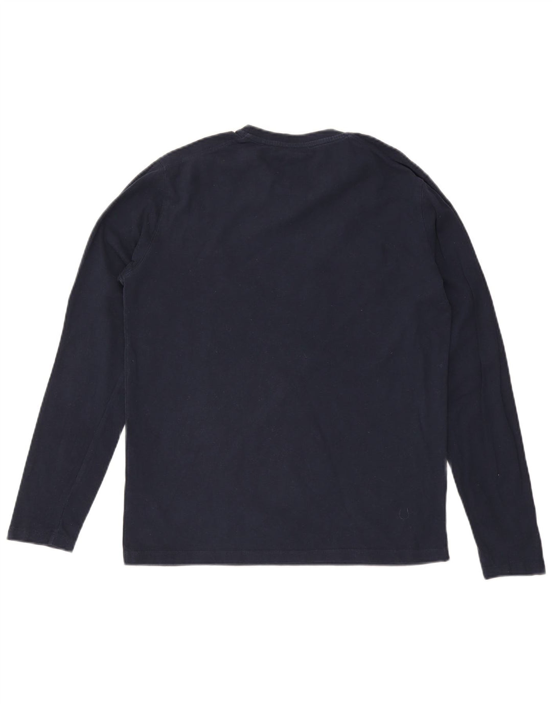 U.S. Polo Assn. Mens Top Long Sleeve Medium Navy Blue Cotton