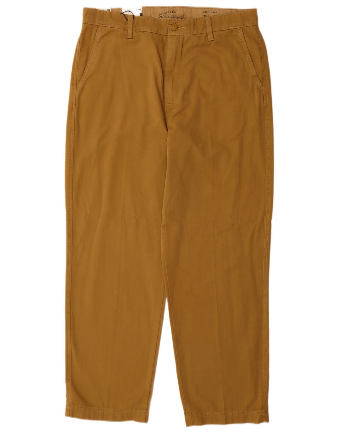 Levi's Mens Tapered Cargo Trousers W34 L32 Beige Cotton