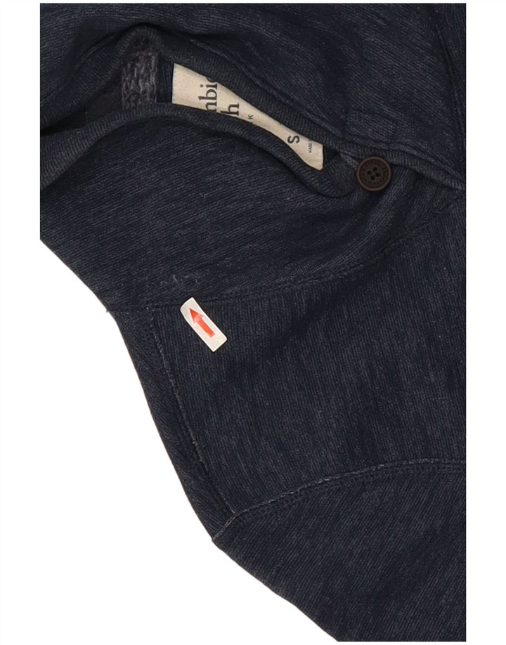Abercrombie & Fitch Mens Sweatshirt Jumper Small Navy Blue Flecked