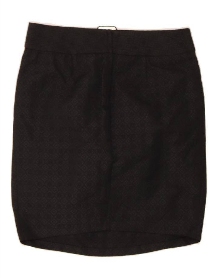 BENETTON Womens Pencil Skirt IT 46 Large W32  Black Acrylic Vintage Benetton and Second-Hand Benetton from Messina Hembry 