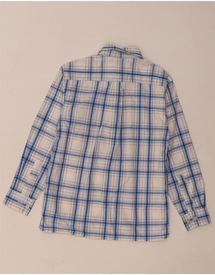 Tommy Hilfiger Boys Shirt 7-8 Years XS Blue Check Cotton