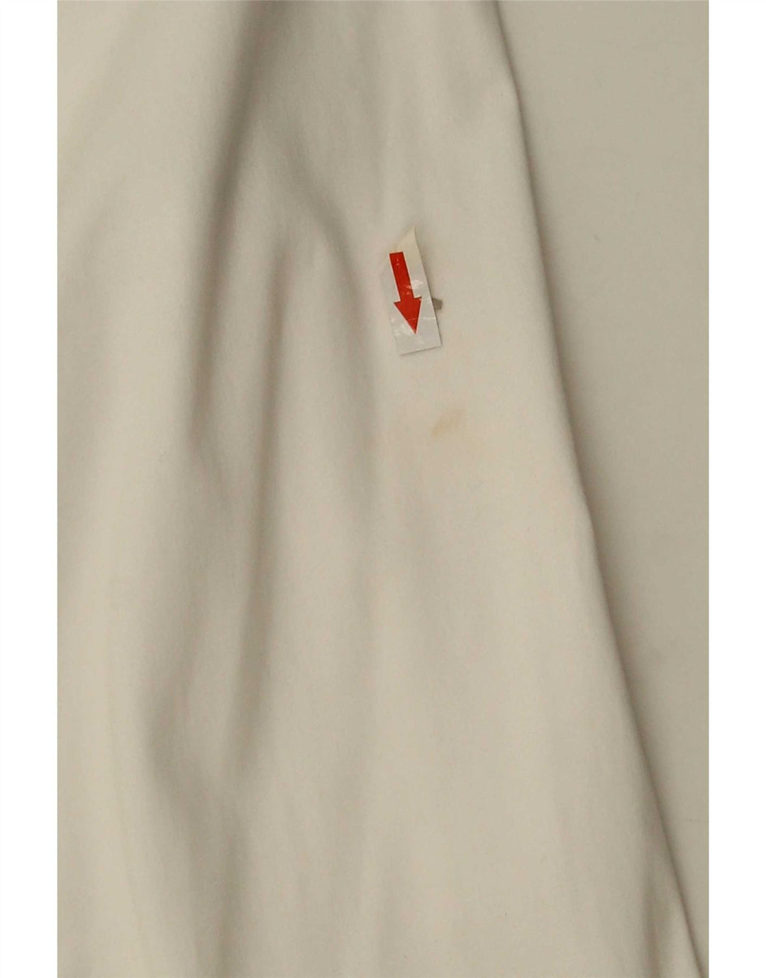Marks & Spencer Womens Straight Chino Trousers UK 12 Medium W32 L30 White