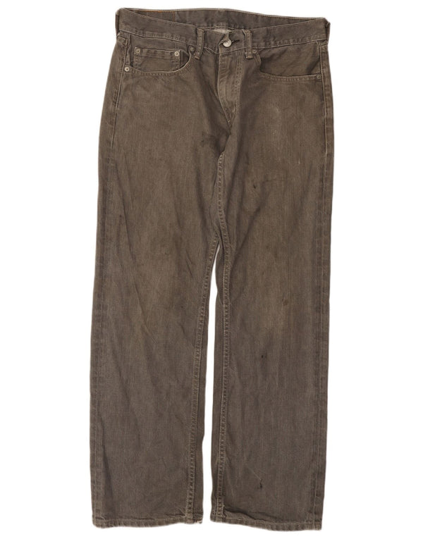 Levi's Mens 559 Relaxed Fit Straight Jeans W32 L32 Grey