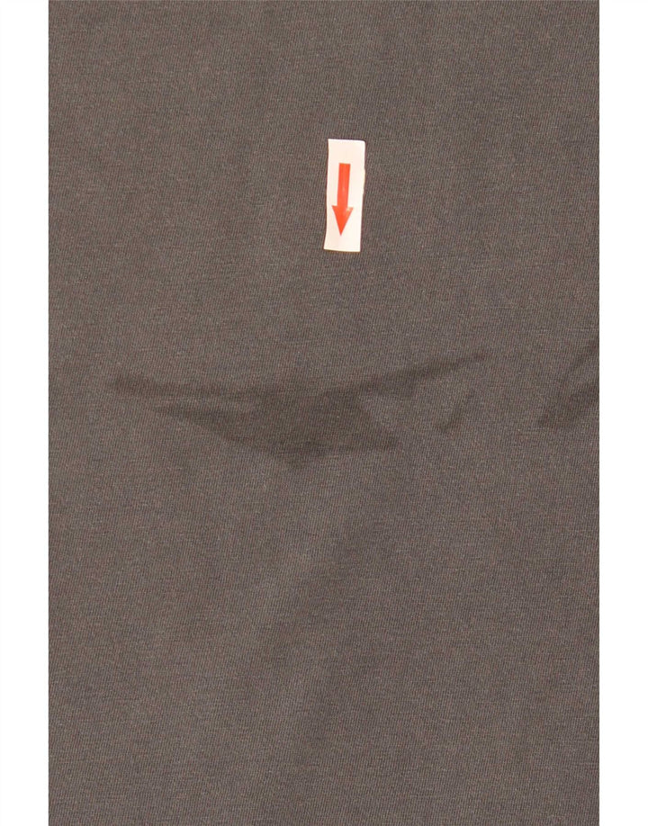 Diesel Mens Graphic T-Shirt Top XS Khaki