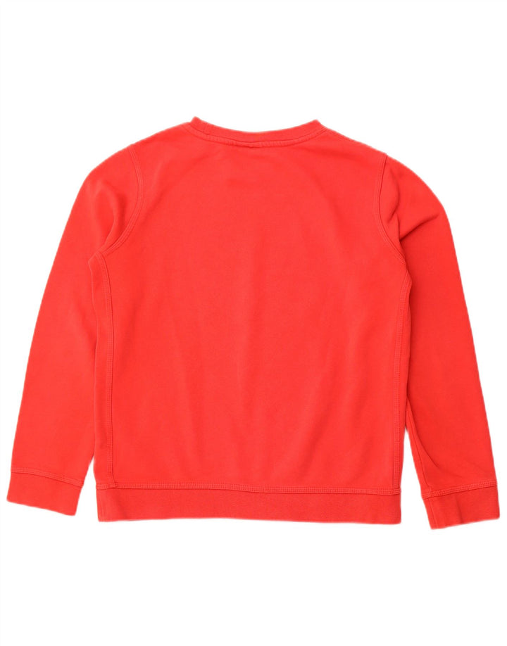 NIKE Boys Graphic Sweatshirt Jumper 13-14 Years XL  Red Cotton