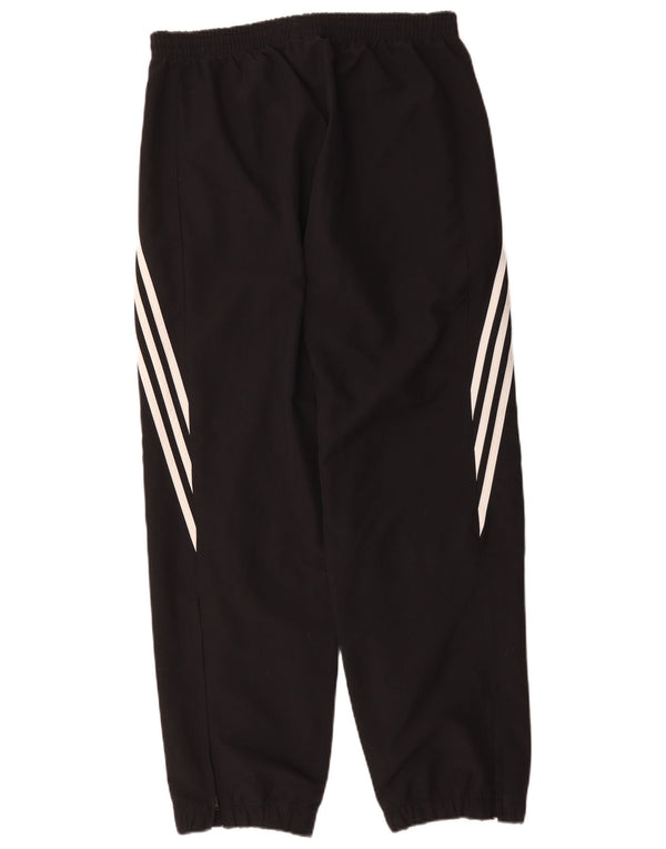 Adidas Mens Tracksuit Trousers Joggers Medium Black Polyester