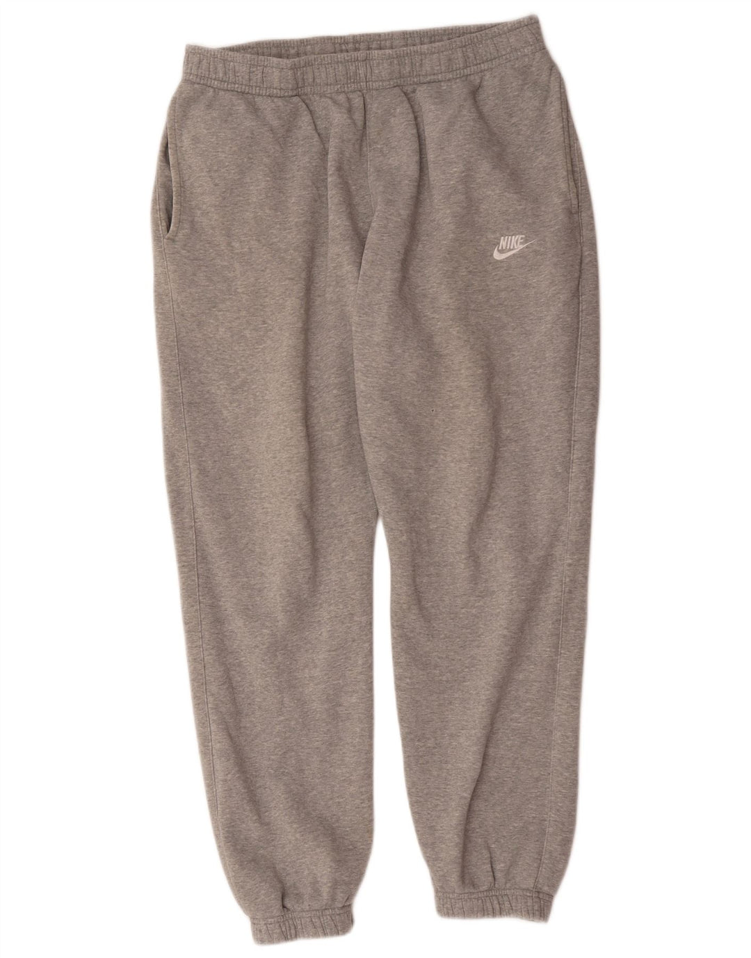 Nike Mens Tracksuit Trousers Joggers XL Grey Cotton