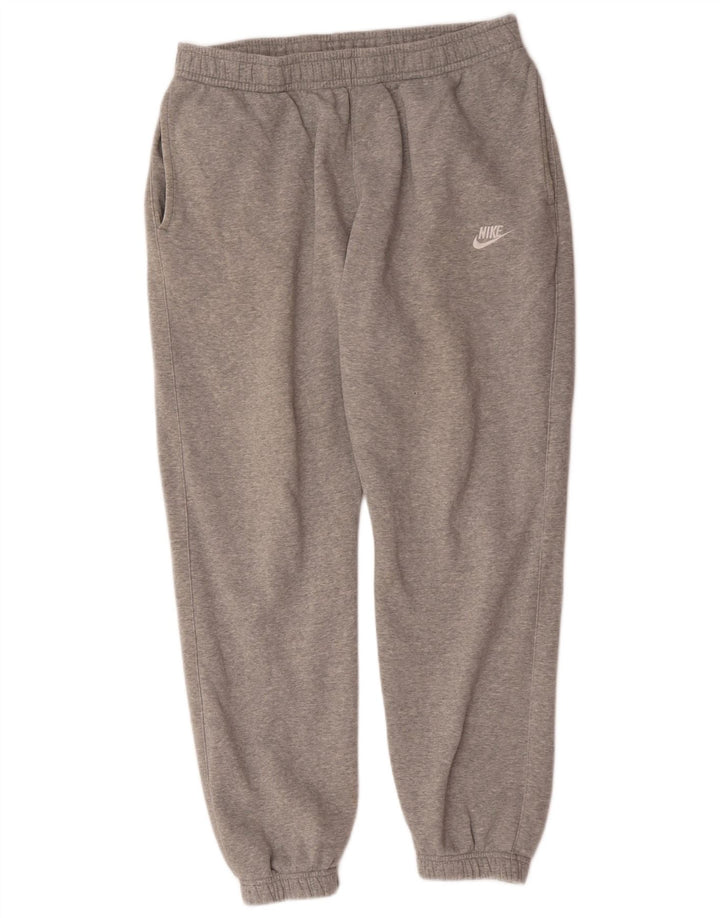 Nike Mens Tracksuit Trousers Joggers XL Grey Cotton