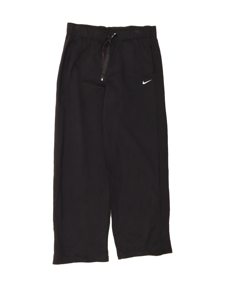 NIKE Womens Tracksuit Trousers UK 12 Medium  Black Polyester Vintage Nike and Second-Hand Nike from Messina Hembry 